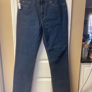 Classic Straight-Leg Denim Jeans